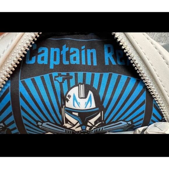NWT Loungefly Exclusive Star Wars Captain Rex Mini Backpack Phase - Picture 6 of 6